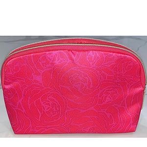 ❤️ 4 for $25 Lancome Pink Cosmetic Makeup Bag NEW